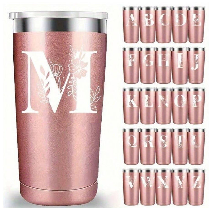 20oz Initial Insulated Stainless Steel Tumbler