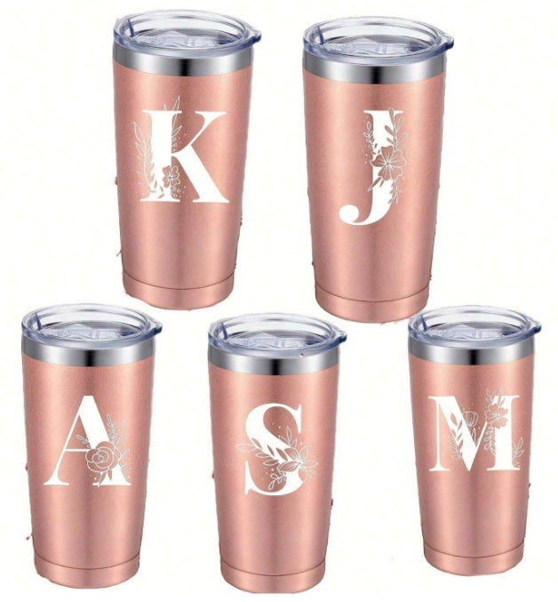 20oz Initial Insulated Stainless Steel Tumbler