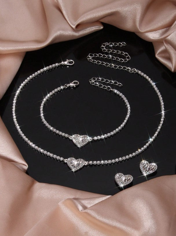 π Heart Jewellery Set π