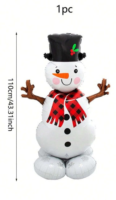 ☃️ Large Snowman Christmas Balloon ☃️
