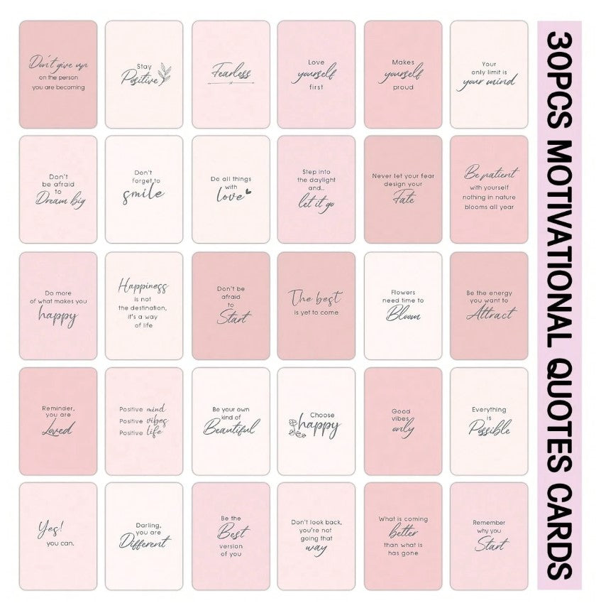 ๐ 30pc Inspirational Affirmation Cards ๐