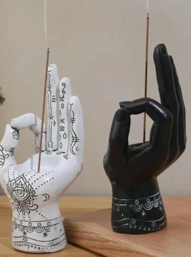 1pc Handmade Mystical Palm Resin Incense Burner (4 Colour Choices!)