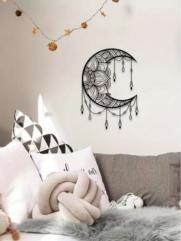 ๐ Metal Moon Wall Art ๐