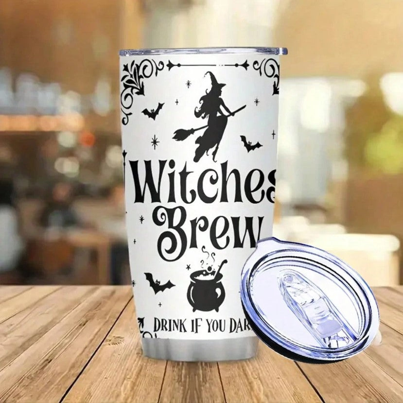 π€ Witch's Brew 20oz Stainless Steel Travel Cup π€