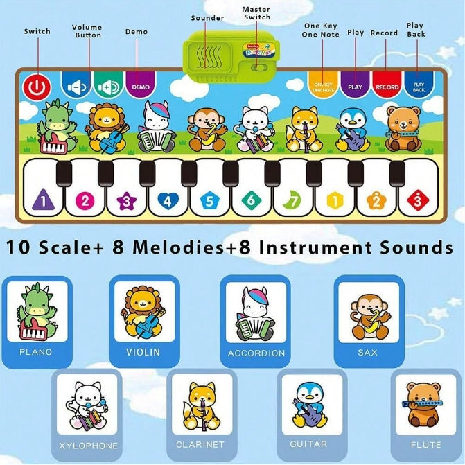 🎶 🎹 Musical Playmat Piano 🎶🎹