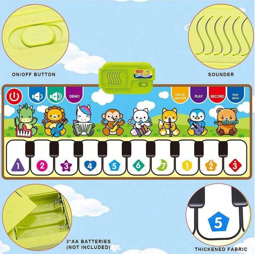 🎶 🎹 Musical Playmat Piano 🎶🎹