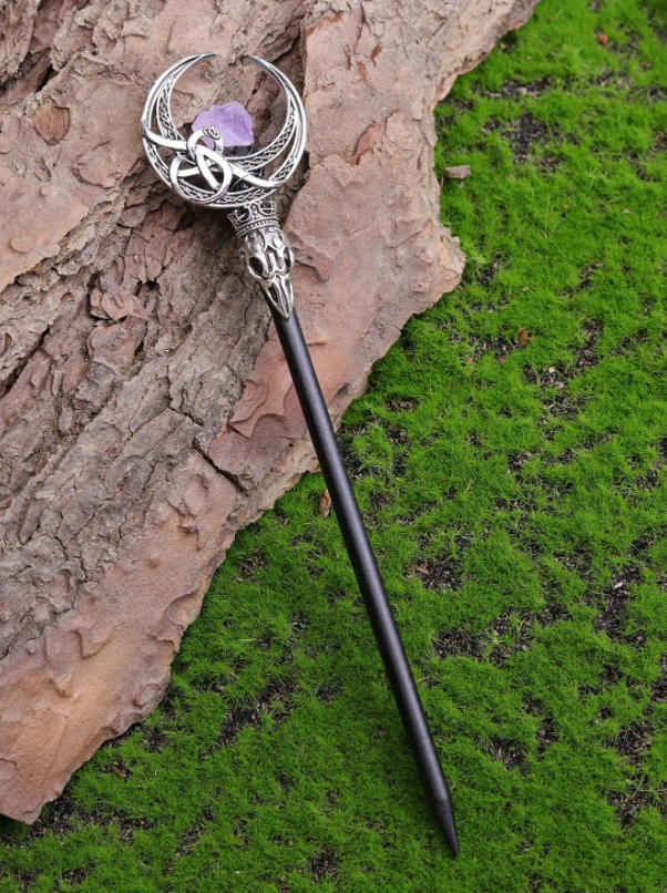 💜 Amethyst Crystal Fairy Wand 💜