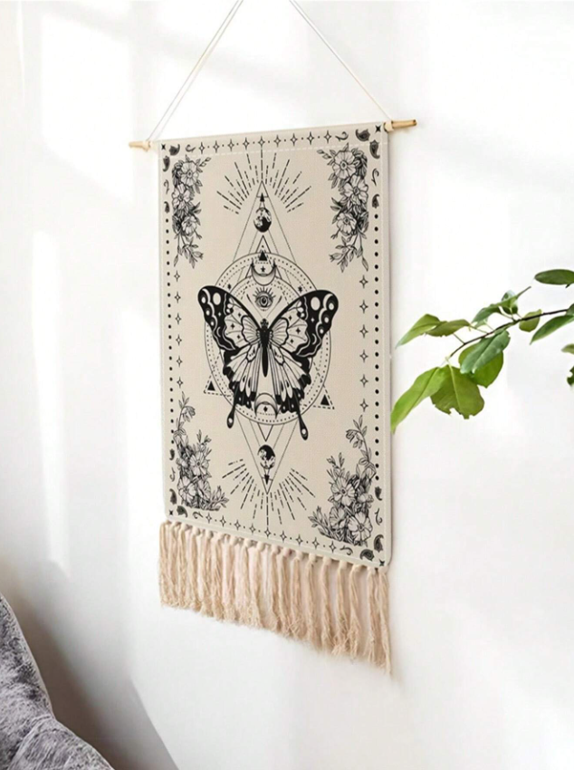 🦋 Mystic Butterfly Tassel Tapestry 🦋