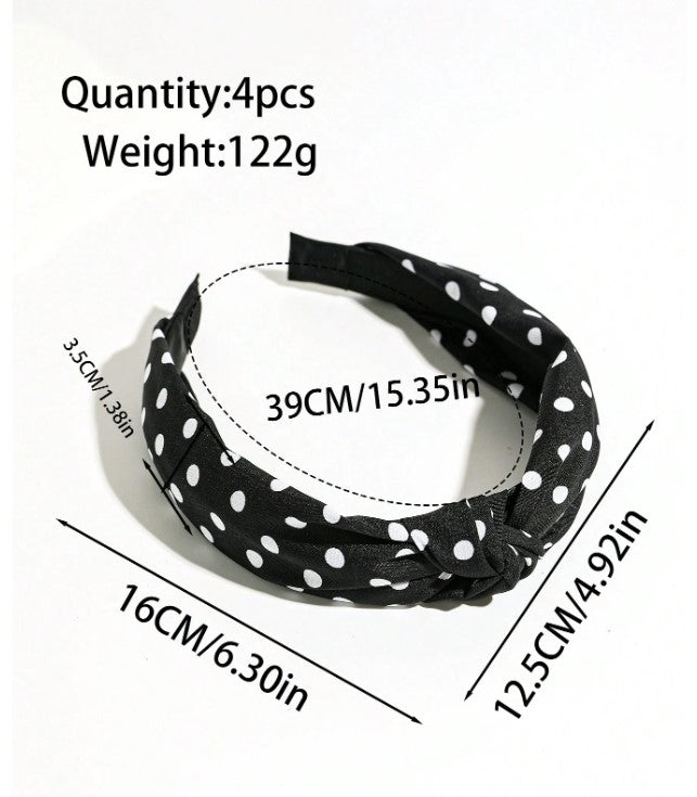 4pc Headband Sets