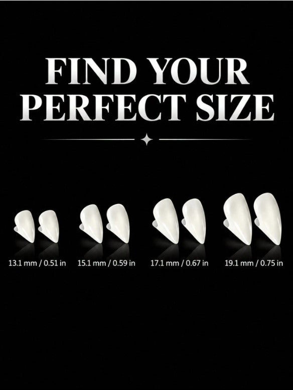 Halloween - 4 Pairs Of Vampire Fangs