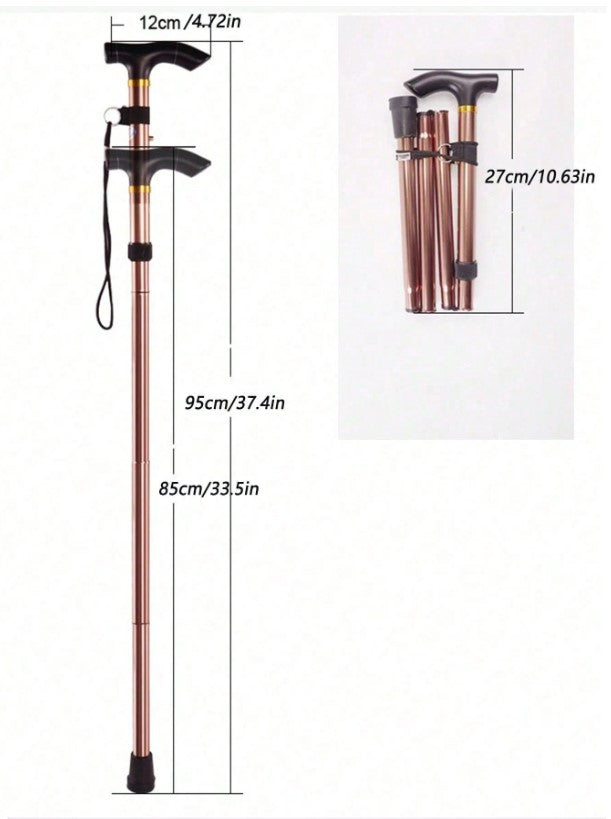 🚶 Foldable Walking Stick 🚶