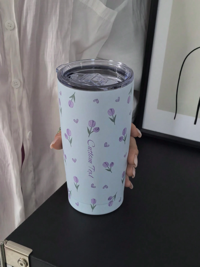 🌷 20oz Tulip Vacuum Insulated Stainless Steel Tumbler 🌷