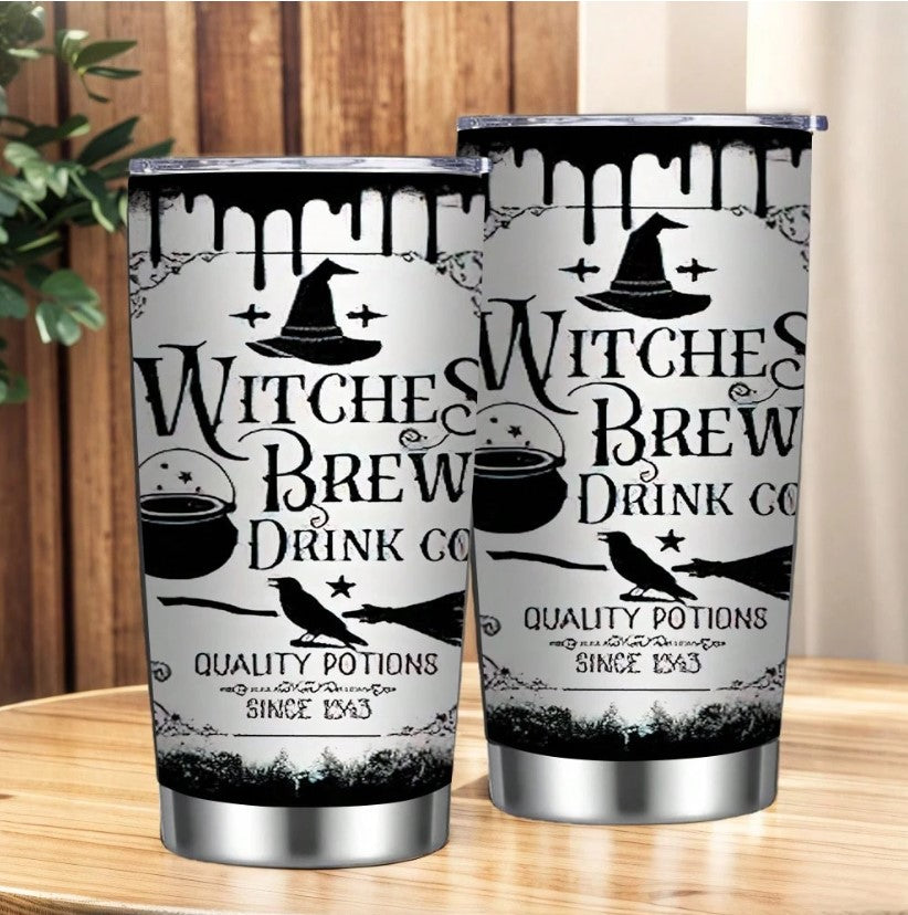 π€ Witch's Brew 20oz Stainless Steel Travel Cup π€