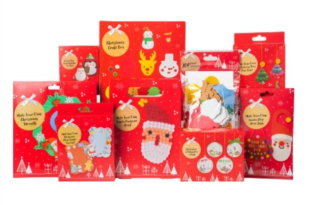 Ultimate Christmas Craft Bundle 6 Fun Festive Activities for Kids DIY Santa & Holiday Decoration