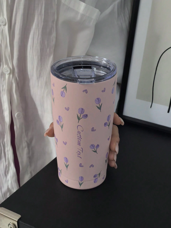 🌷 20oz Tulip Vacuum Insulated Stainless Steel Tumbler 🌷