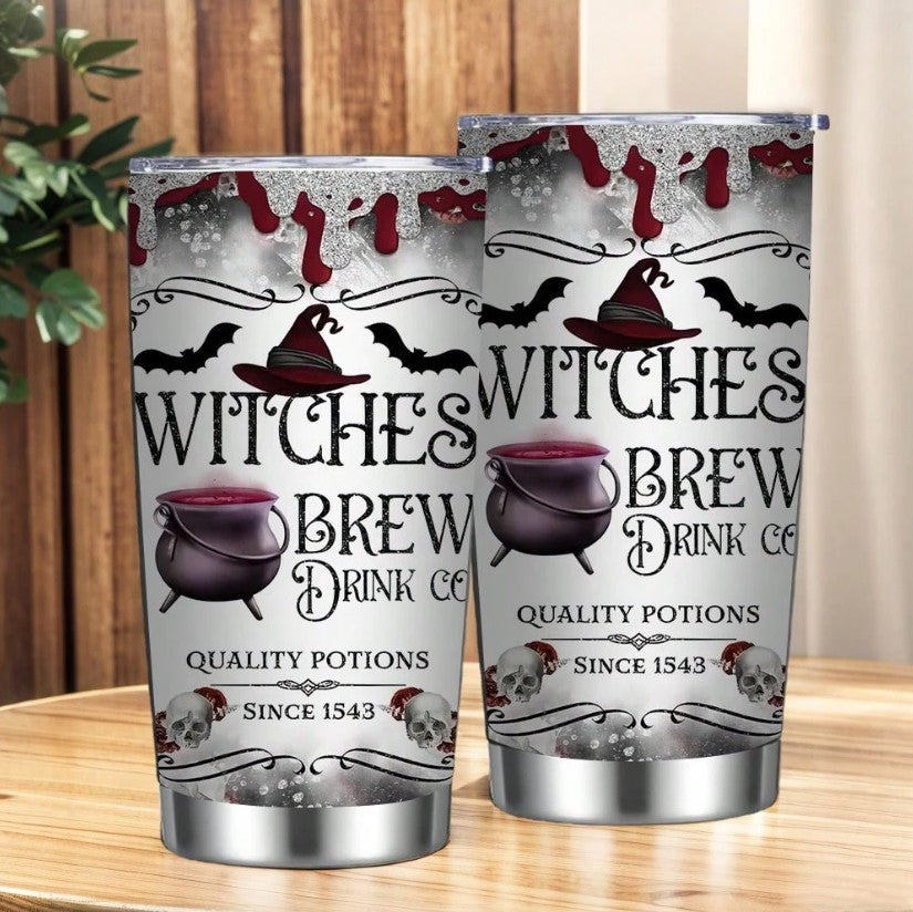 π€ Witch's Brew 20oz Stainless Steel Travel Cup π€