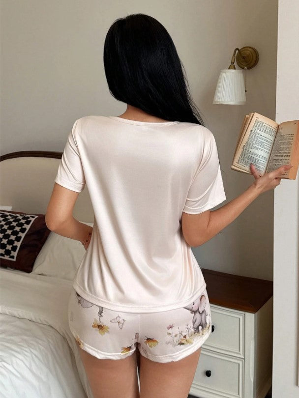 ππ€ Mummy & Me Matching Elephant Shorts PJ Sets π€π