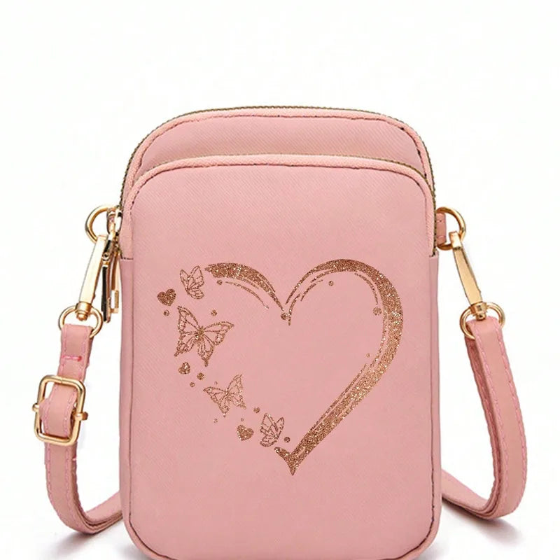 🦋✨ Square Multi-Pocket Single Shoulder Phone Bag ✨🦋