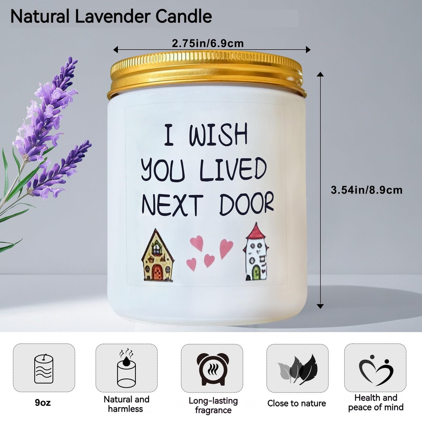 🕯️💜 Lavender Scented Candle 💜🕯️