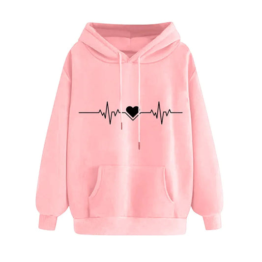 💓 Heartbeat Hoodies (Multiple Colours Available!) 💓