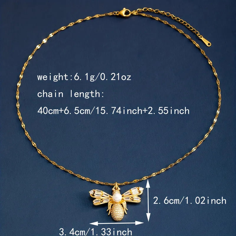 🐝 Classic Bee Necklace 🐝