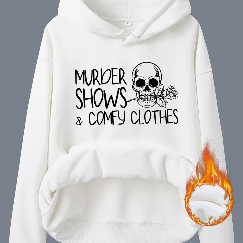 π€ "Murder Shows & Comfy Clothes" Hoodies (8 Colour Choices!) π€