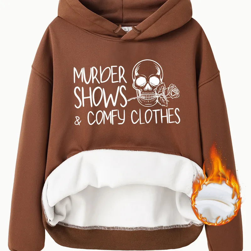 π€ "Murder Shows & Comfy Clothes" Hoodies (8 Colour Choices!) π€