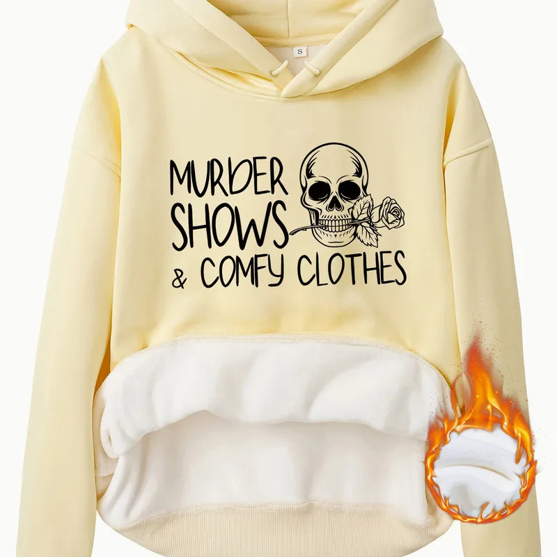 π€ "Murder Shows & Comfy Clothes" Hoodies (8 Colour Choices!) π€