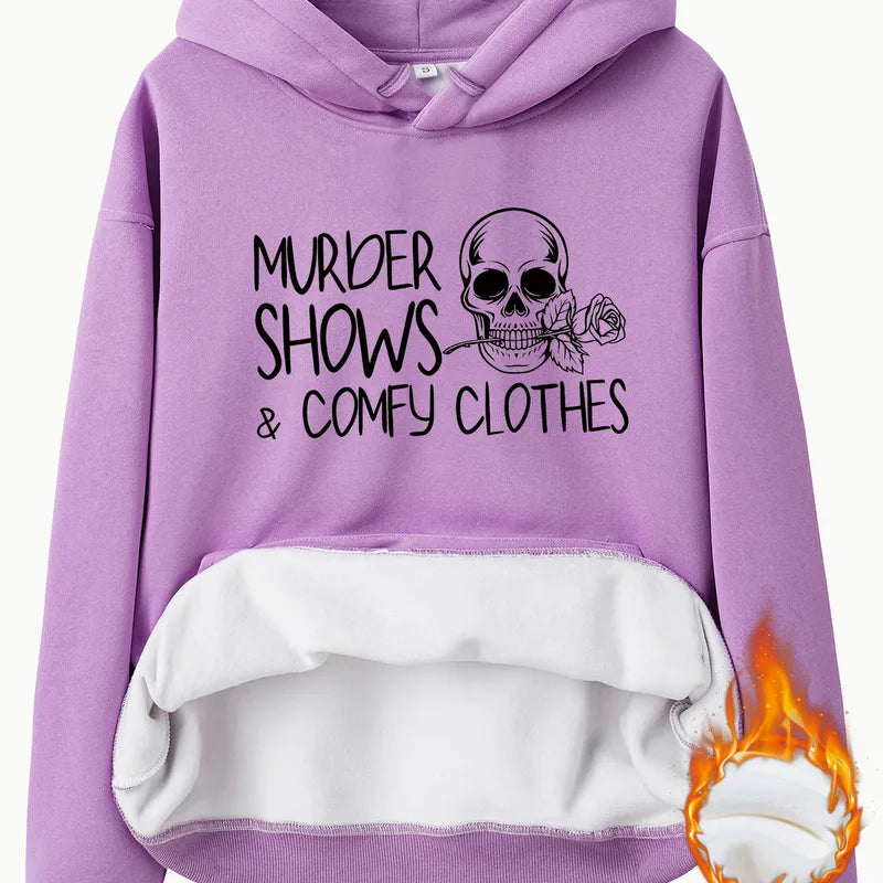 π€ "Murder Shows & Comfy Clothes" Hoodies (8 Colour Choices!) π€