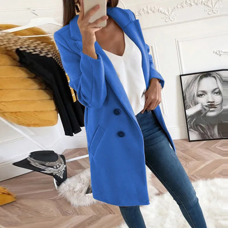 Elegant Streetwear Single Breasted Coats