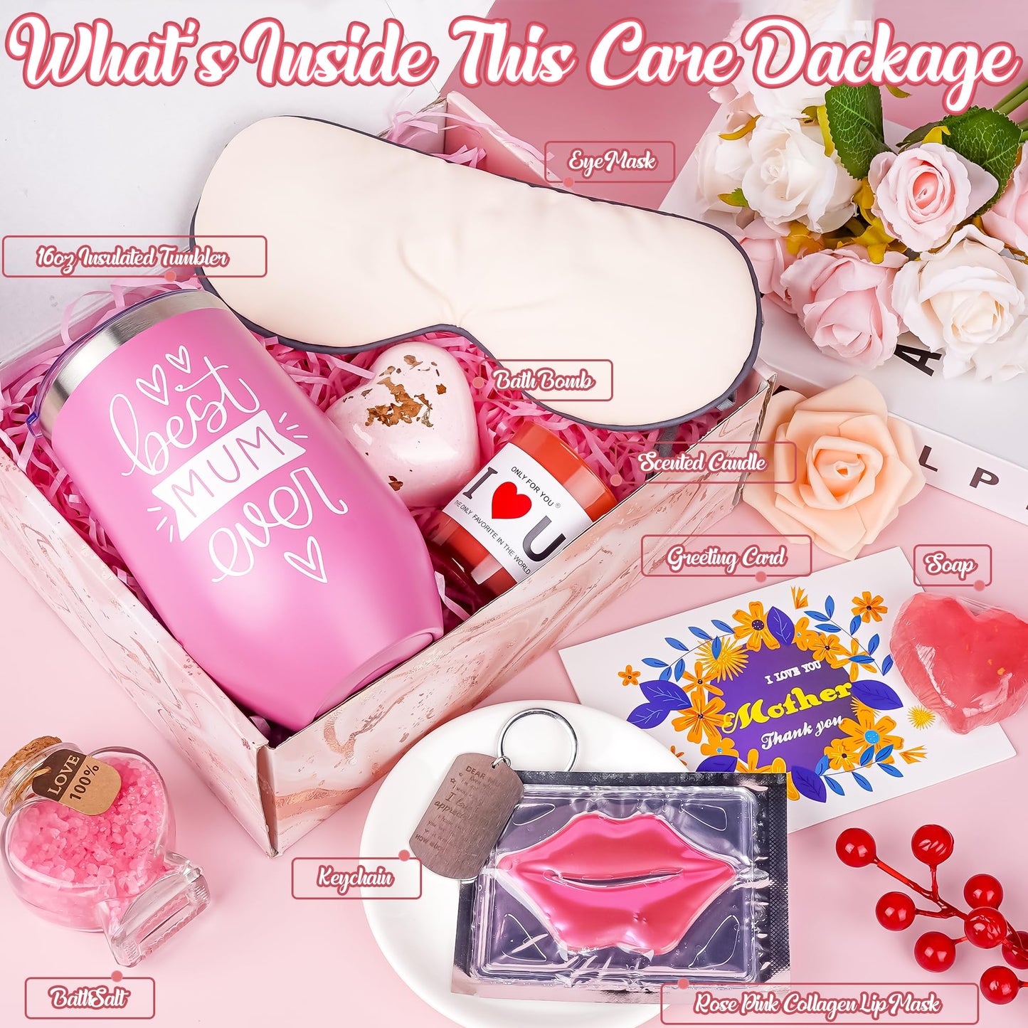 💝✨ Gift Set for Mum – Pamper Hamper ✨💝