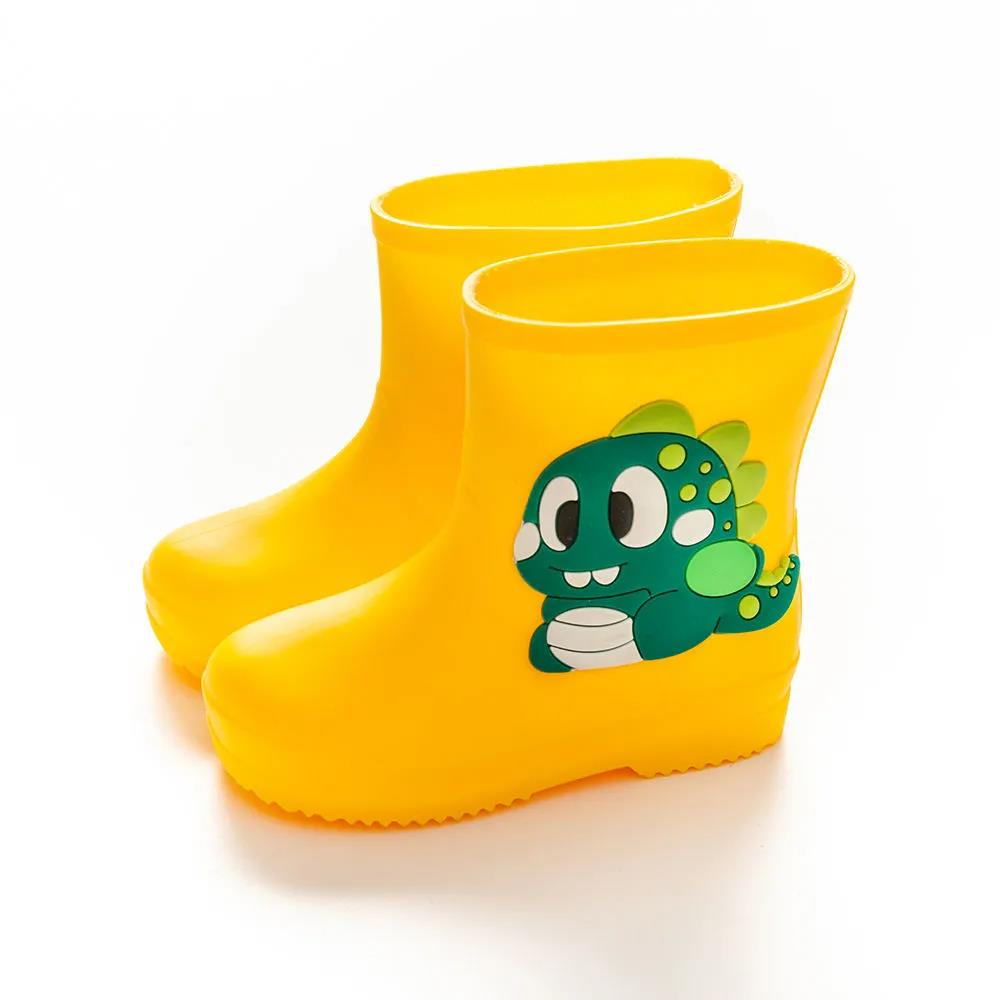 🌧️🦕 Kid's Dino Waterproof Rainboots 🦖💦