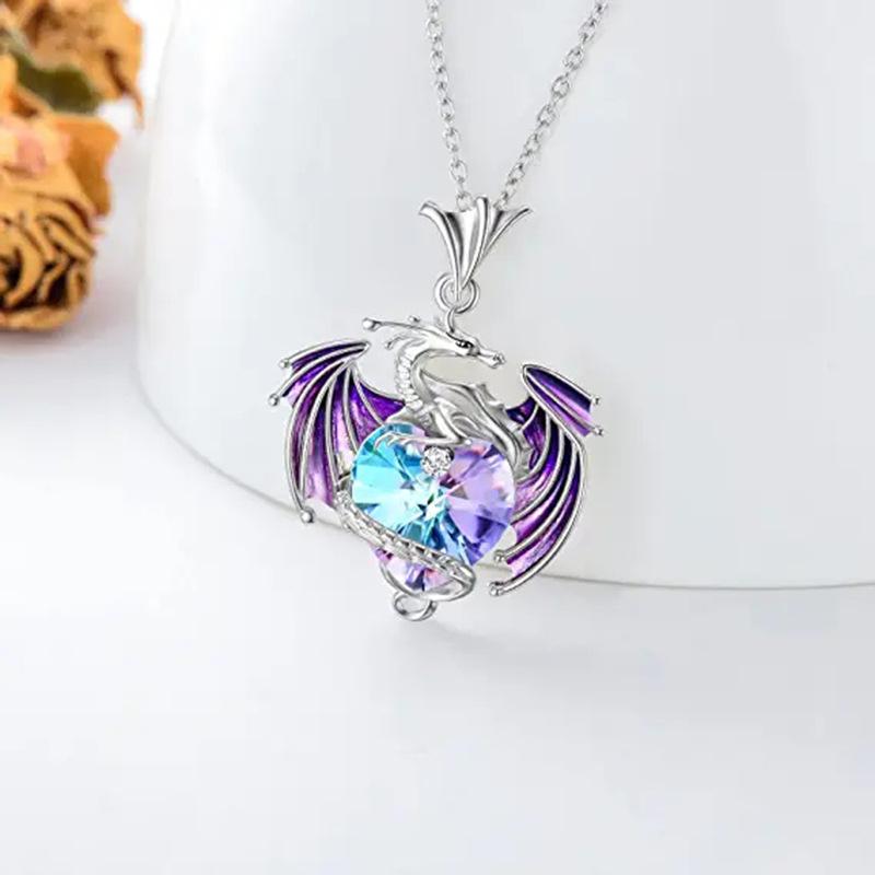 π Heart Shaped Dragon Necklaces π