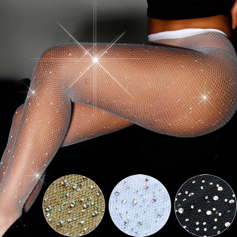 ✨ Rhinestone Fishnet Tights! ✨