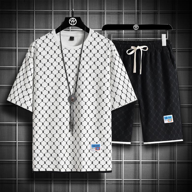 Men's Patterned Short Sets