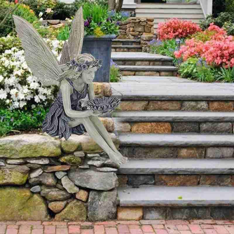 🧚 Garden Sunflower Fairy Statue 🧚