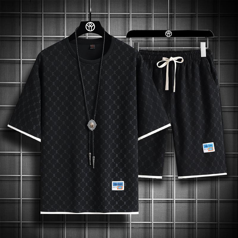 Men's Patterned Short Sets
