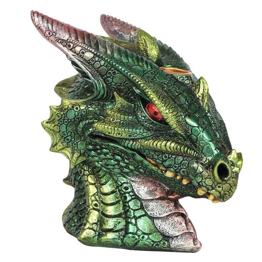 Green Dragon Head Incense Burner