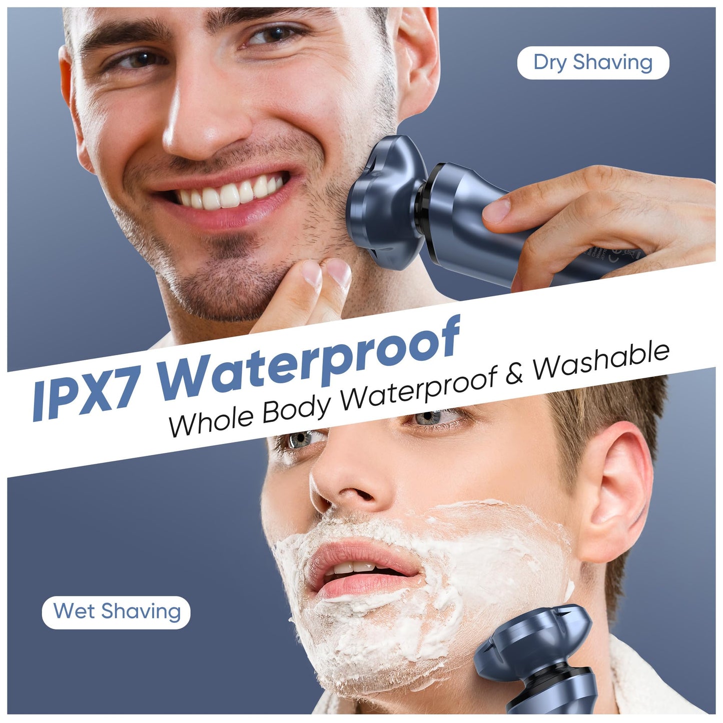 5:1 Electric Rotary Shaver for Men