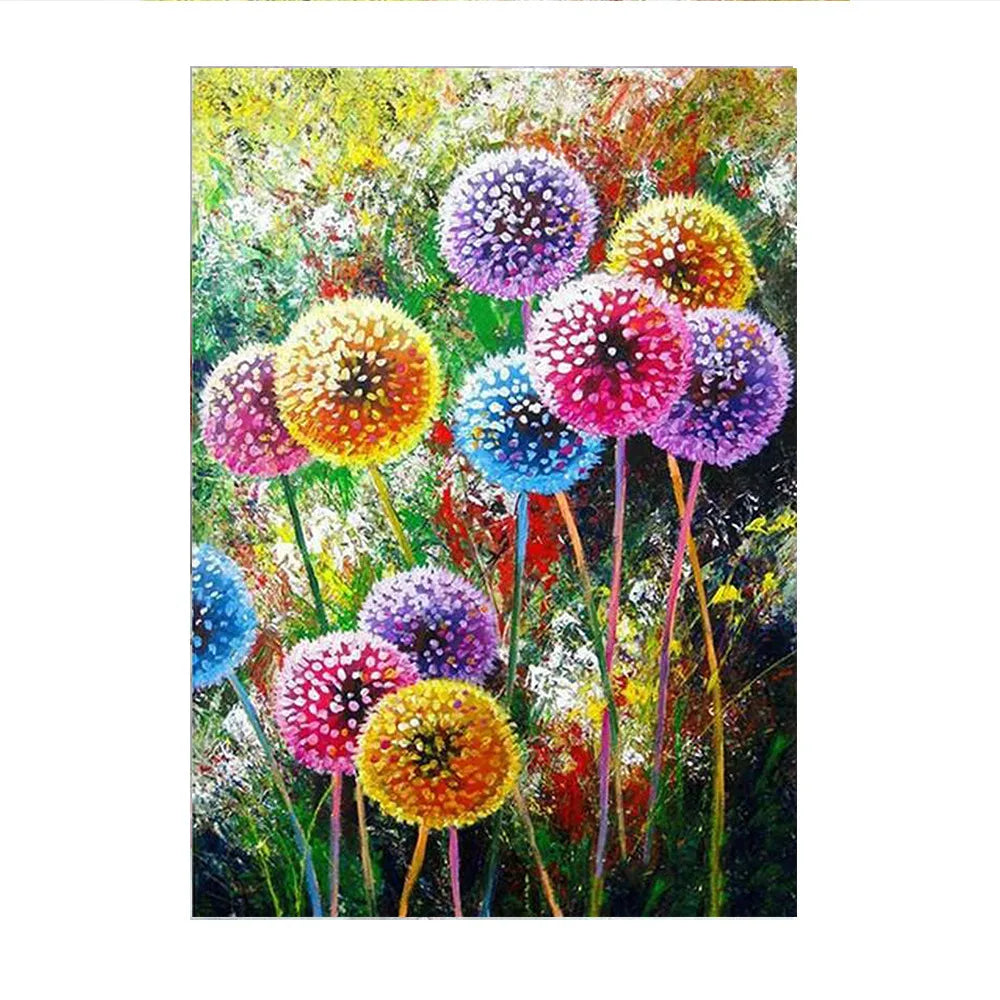 🌈 30*40 Multicoloured Dandelions Diamond Painting 🌈
