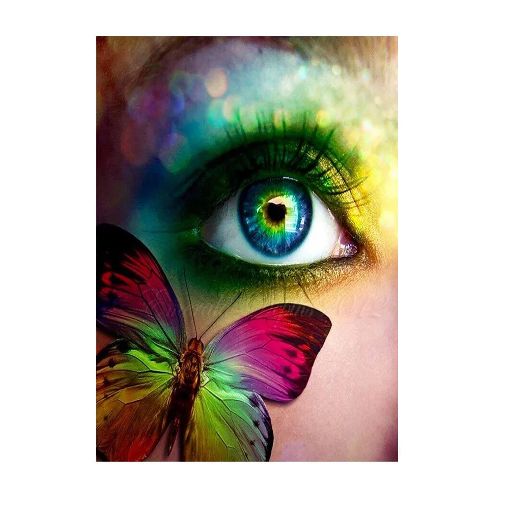 🦋🌈 30*40 Rainbow Butterfly Diamond Painting 🌈🦋
