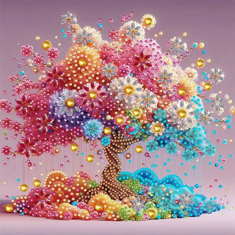 đł 30*30 Multicoloured Tree of Life Diamond Painting Kit - AB256 đł