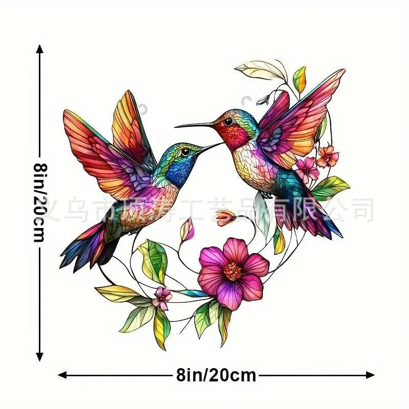✨ 20*20 Hummingbird 2D Acrylic Suncatcher ✨