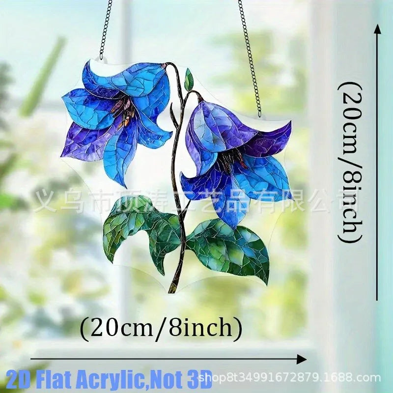 💙 20*20 Bluebells 2D Acrylic Suncatcher 💙