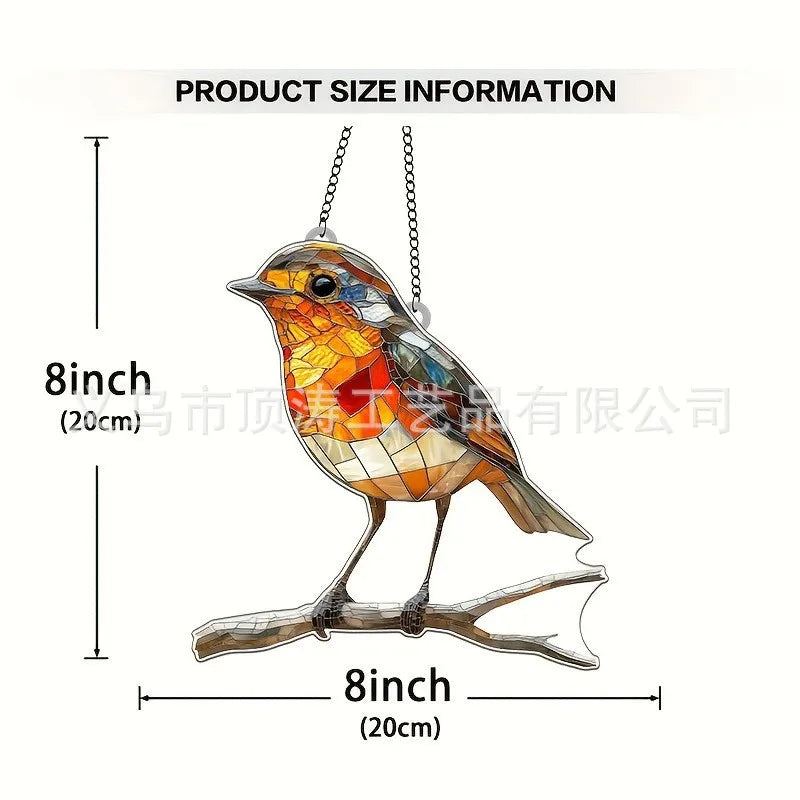❤️ 20*20 Robin 2D Acrylic Suncatcher ❤️