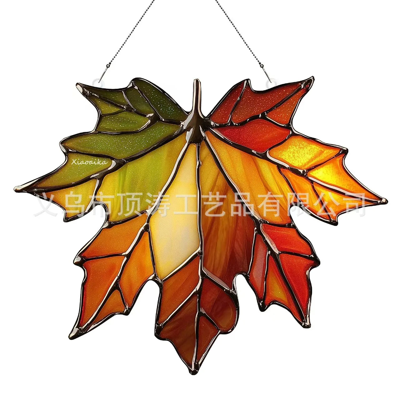 🍂 20*20 Autumn Leaf 2D Acrylic Suncatcher 🍂