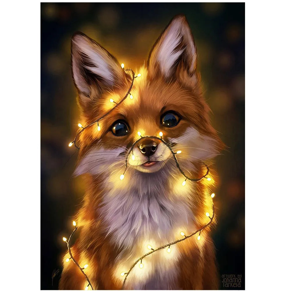 🦊 35*45 Fox Diamond Painting 🦊