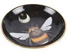 🍃🐝 Forest Bee Ceramic Incense Holder – Dark Forest Design 🐝🍃