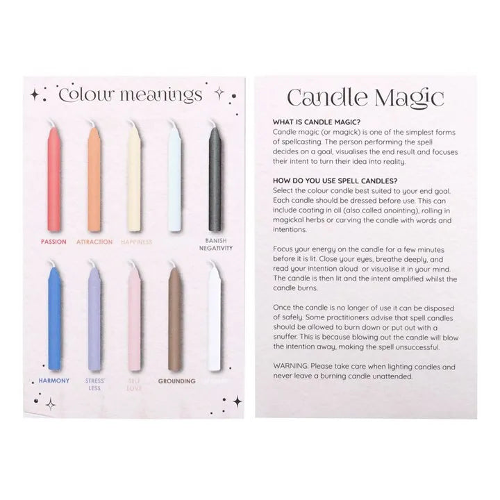 🕯️✨ 12 x Herbal Magick Spell Candles – Multiple Options Available! ✨🕯️
