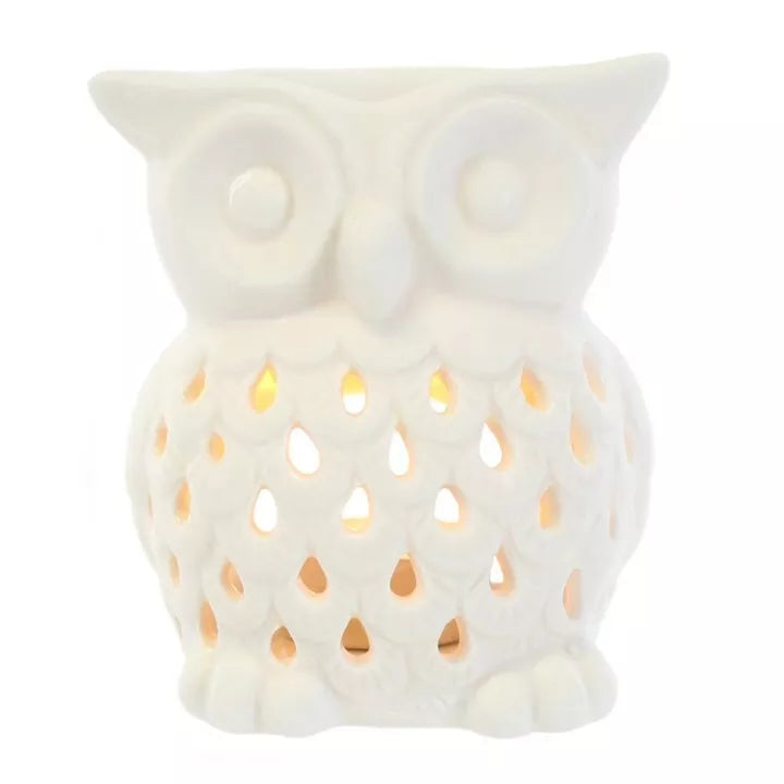 🦉✨ White Owl Wax / Oil Burner ✨🦉